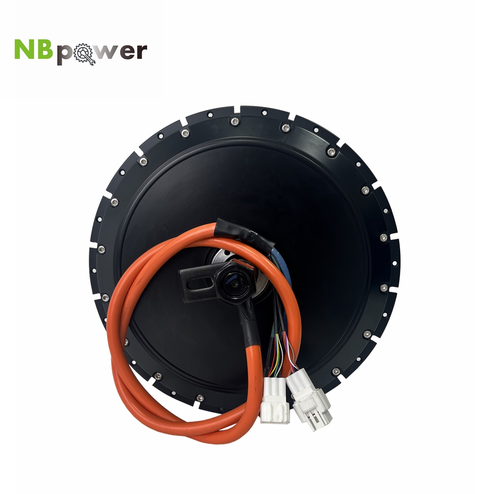 72V 8000W Brushless Hub Motor - NBpower 18x22mm Achse 40H QS 273