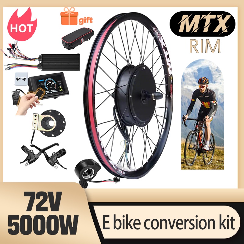 5000W Hub Motor Kit 72V - MTX39 E-Bike-Umrüstsatz, 72 V, 5000 W,