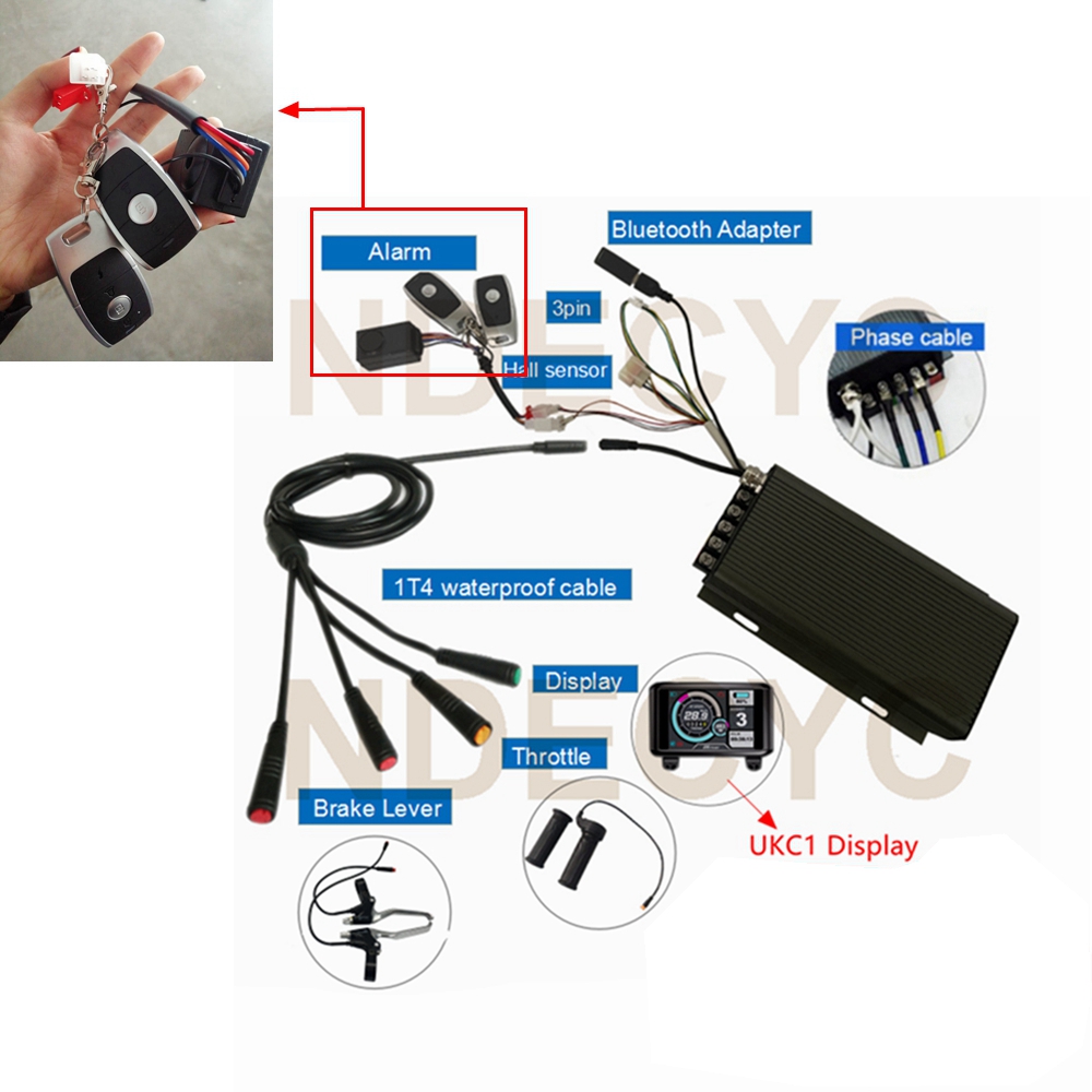 QS205 V3 48-72v 5000W 3,5 T/5T – 5000W Hub Motor Kit 72V Bewertung und Preis